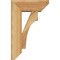 Ekena Millwork Westlake Slat Rough Sawn Bracket w/ Offset Brace, Western Red Cedar, 6"W x 14"D x 22"H BKT0604X14X22WTL06RWR - alternate 3